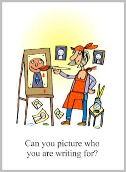 Can you picture who you are writing for?