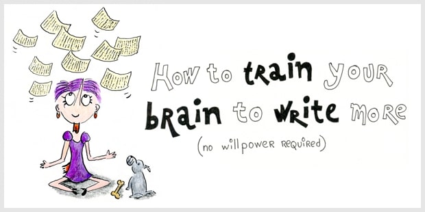 How to train your brain to write more