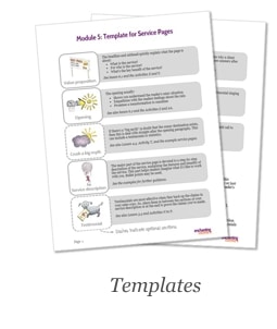 3 templates are included in the copywriting course