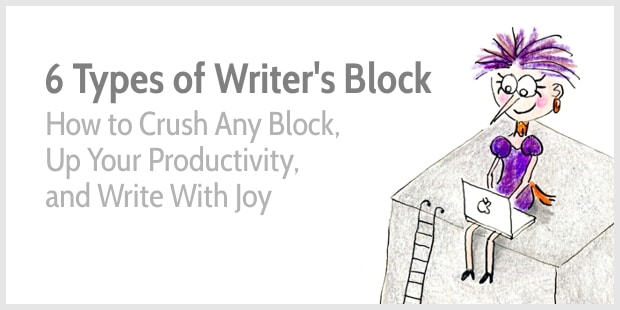 6 types of writer's block